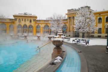 Széchenyi thermal bath Budapest, Hungary