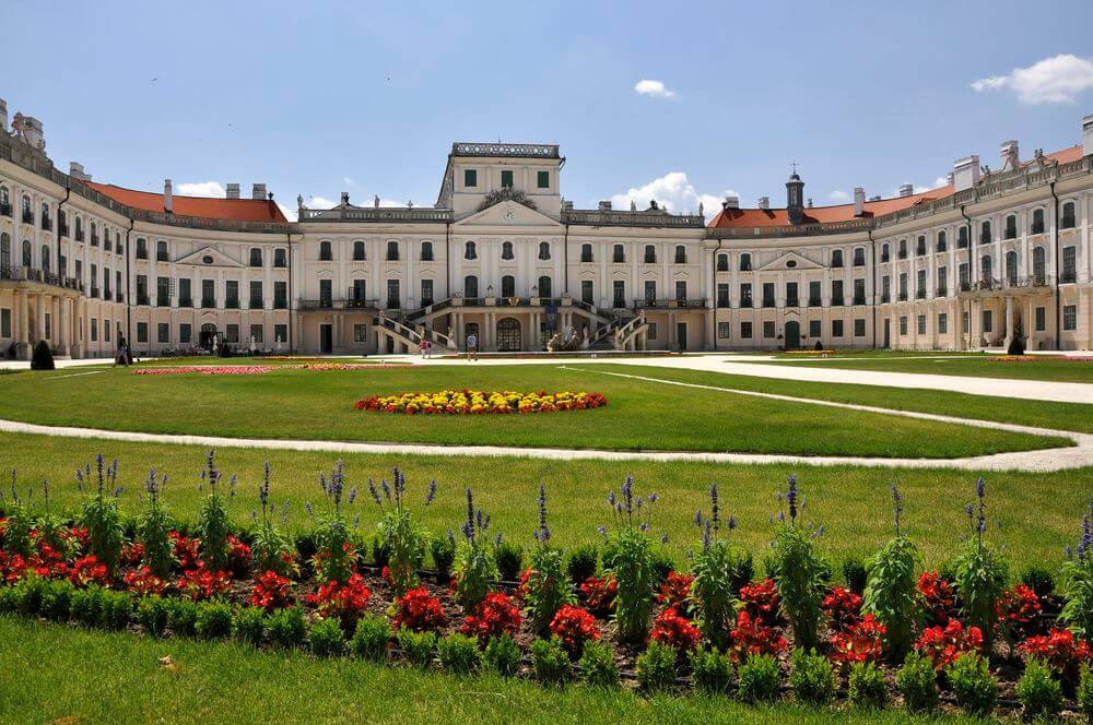 The Esterhazy Castle in Fertod, Hungary
